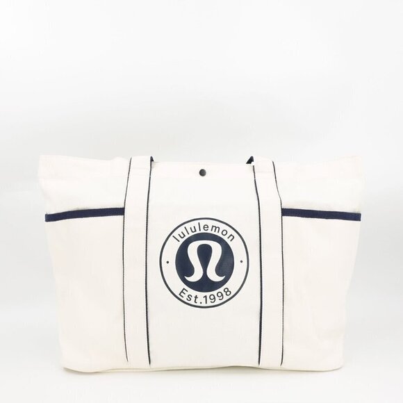 Lululemon Daily Multi-Pocket Tote Bag 20L True Navy OS - Picture 1 of 12
